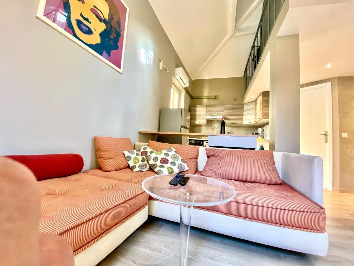 Lovely & Sunny Loft Heart Of Nice With A/C! Exterior photo